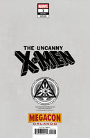 [Foil] Uncanny X-Men #7 Unknown Comics David Nakayama Exclusive Virgin MEGACON 2025 PREMIUM Var (12/11/2024)