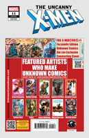 [2 PACK] Uncanny X-Men #11 Unknown Comic Alexander Lozano Exclusive Var (03/05/2025)