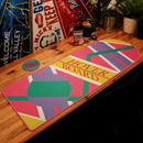 Back to the Future Part II XL Hoverboard Desk Pad and Coaster Set