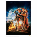 Back to the Future Part III "Classic Movie Art" Limited Edition Commemorative Print (with protective toploader)