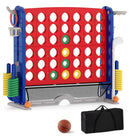 Giant 4-in-a-Row Game Set with Basketball & Mini Golf