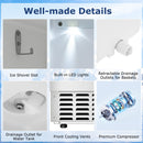 Under Counter Nugget Ice Maker with Timer & Self-Cleaning