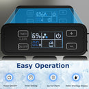 Under Counter Nugget Ice Maker with Timer & Self-Cleaning