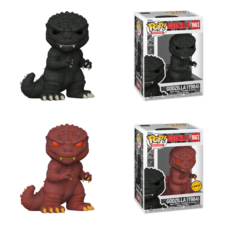 (PRE-ORDER) POP! Movies: Godzilla 70th- Godzilla 1984 (Chase Bundle)
