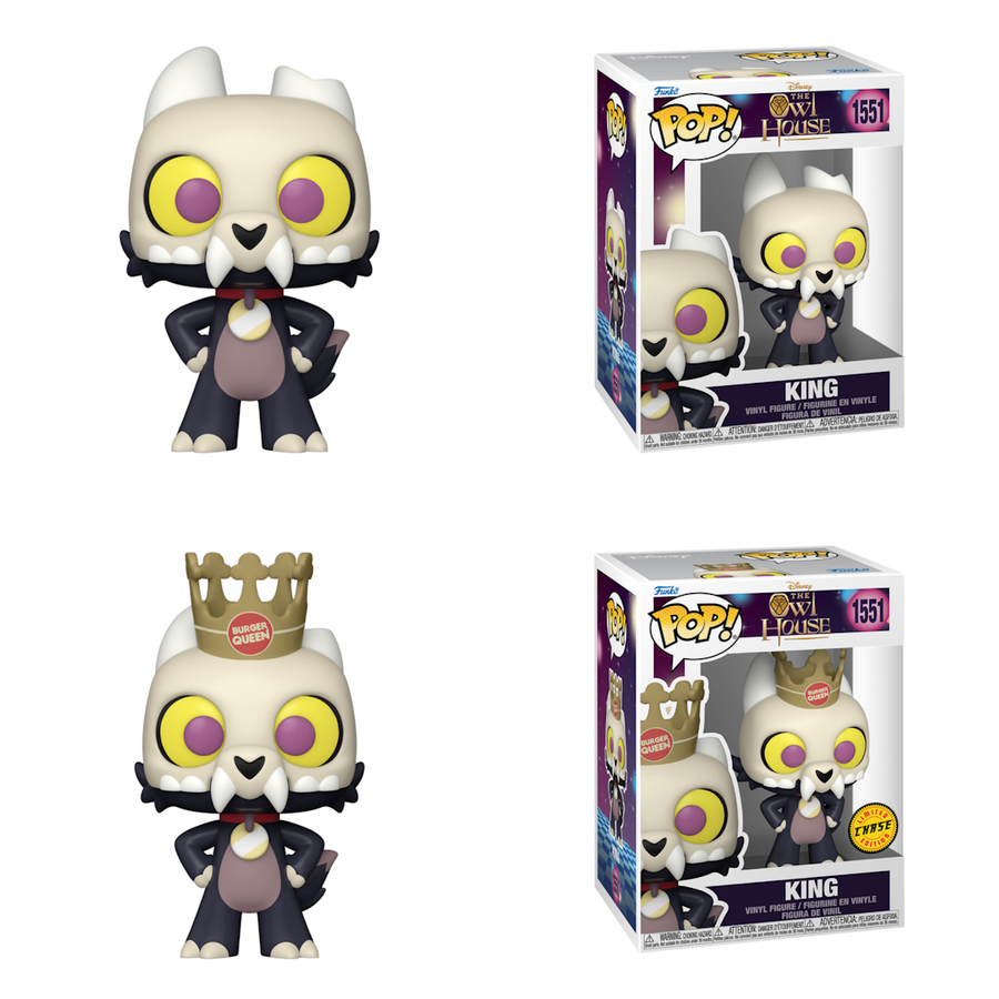 (PRE-ORDER) POP! Disney: The Owl House - King (Chase Bundle)