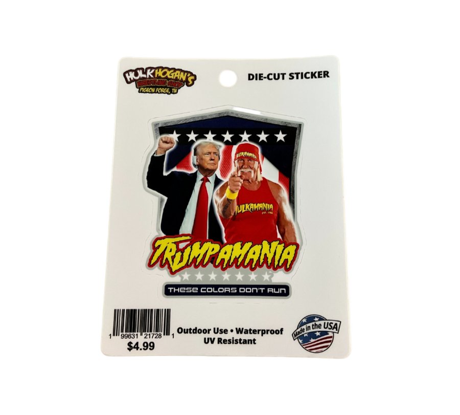 Trumpamania Shield Sticker