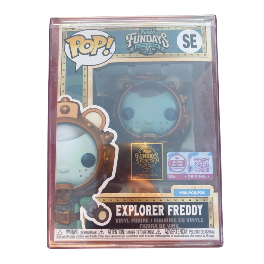 Fundays: Quest for the Grail - Atlantis 2026 Freddy Funko as Atlantis Explorer with Protector & Guaranteed Mint LE1150