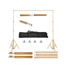 6.5×10ft Photography Backdrop Stand – Adjustable Studio Support Set