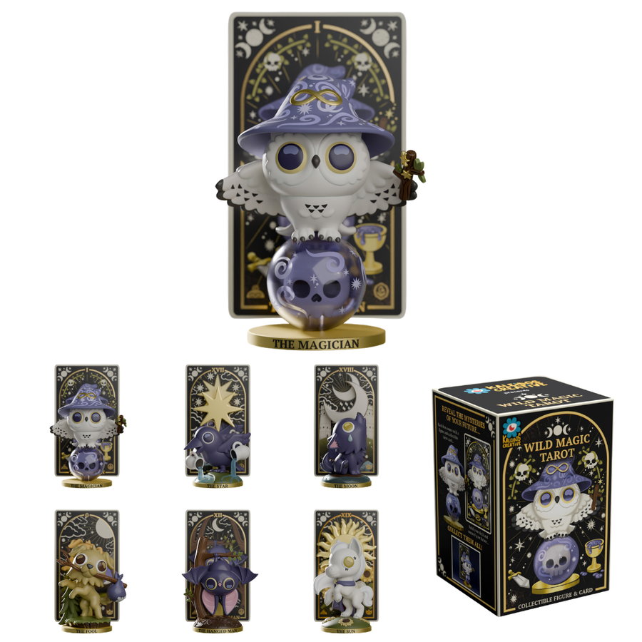 (JULY 2026 RESTOCK) Kaleidos Creative: Wild Magic Tarot Blind Box