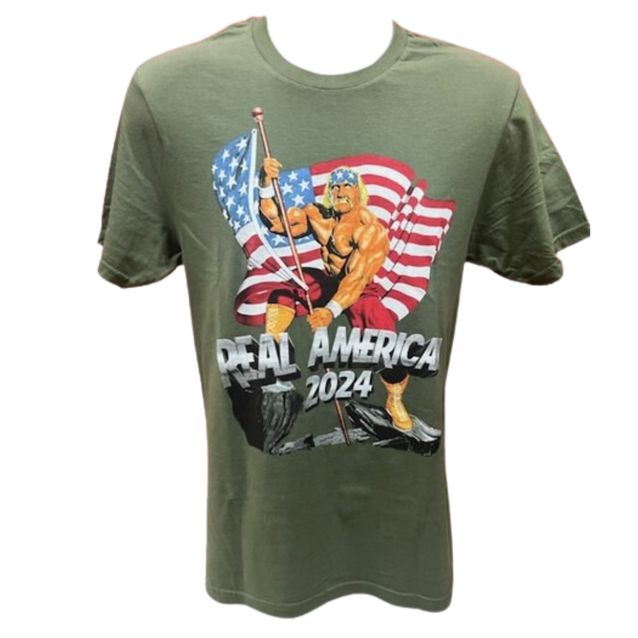 Green American Victory Adult T-Shirt