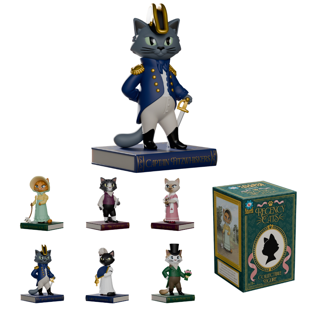 Kaleidos Creative: Regency Cats Blind Box – Ralphie's Funhouse