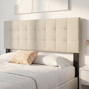 Upholstered Headboard Queen/Full Size with Adjustable Legs