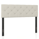 Upholstered Tufted Headboard Queen/Full Size with Adjustable Legs