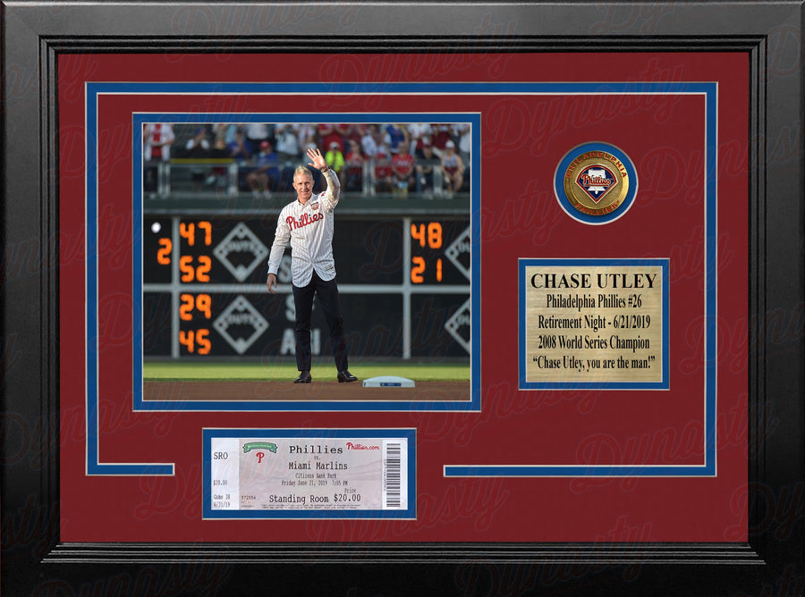 Chase Utley Retirement Night Philadelphia Phillies 8