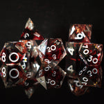 Vampiric Touch Sharp-Edged Resin Dice Set 'PRE-ORDER | SPRING EVENT DEAL'