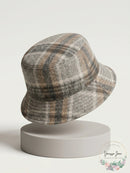 Steve Madden Logo Plate Brushed Bucket Hat