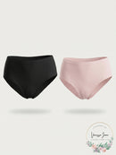 2-Pack Charter Club Pretty Cotton Hi Cut Bikini, Size Small