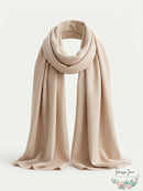 INC International Concepts I.N.C. Solid Cotton Wrap & Hijab