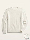 Club Room Mens Cotton Solid Textured Crew Neck Sweater