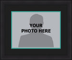 NBA Basketball Photo Picture Frame Kit - Vancouver Grizzlies (Black Matting, Teal Trim)