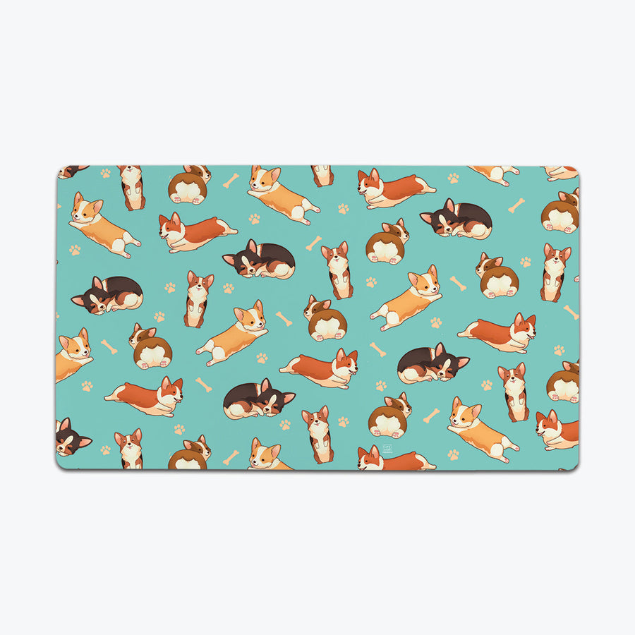 All of the Corgis Playmat