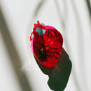 Velvet Claws Anatomical Heart Hair Clip | Red Heart Shaped Claw Clip
