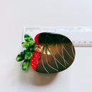 Velvet Claws Chocolate Covered Strawberry Hair Clip
