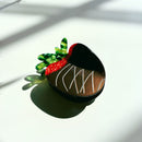 Velvet Claws Chocolate Covered Strawberry Hair Clip