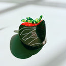 Velvet Claws Chocolate Covered Strawberry Hair Clip