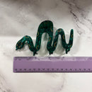 Velvet Claws Cleopatra Green Snake Hair Claw