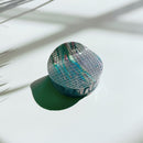 Velvet Claws Disco Ball Hair Clip | 70s Retro Claw Clip in Velvet Travel Bag