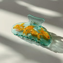Velvet Claws Goldfish Hair Clip | School of Gold Fish Hair Claw