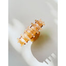 Velvet Claws Hair Clip | Cherries in Crystal Orange Hair Claw