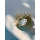 Velvet Claws Hair Clip | Cherries in Crystal White Hair Claw