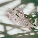 Velvet Claws Hair Clip | Coquette Bow in Pink Hair Claw