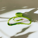 Velvet Claws Hair Clip | Green Snake Hair Claw
