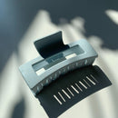 Velvet Claws Hair Clip | The Jada in Blue Speckle Hair Claw