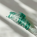 Velvet Claws Hair Clip | The Lobster in Translucent Green | Claw Clip in Velvet Travel Bag