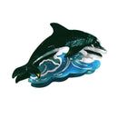Velvet Claws Killer Whale Orca Hair Claw | Claw Clip in Velvet Travel Bag