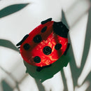 Velvet Claws Ladybug Hair Claw