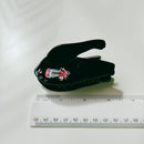 Velvet Claws Mandrill Ape Hair Claw in Black | Claw Clip in Velvet Travel Bag