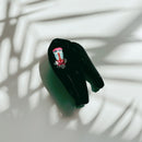 Velvet Claws Mandrill Ape Hair Claw in Black | Claw Clip in Velvet Travel Bag