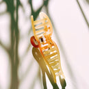 Velvet Claws Mini Coquette Bow in Caramel Latte Hair Clip | Claw Clip in Velvet Travel Bag