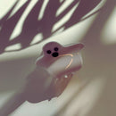 Velvet Claws Mini Hair Clip | Halloween Collection Baby Ghost Go Boo | Claw Clip in Velvet Travel Bag