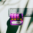 Velvet Claws Mini Purple Calculator Hair Claw