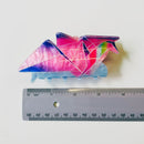 Velvet Claws Origami Bird Hair Clip | Claw Clip in Velvet Travel Bag