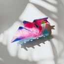 Velvet Claws Origami Bird Hair Clip | Claw Clip in Velvet Travel Bag