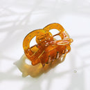 Velvet Claws Pretzel Hair Claw | Claw Clip in Velvet Travel Bag