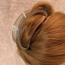 Velvet Claws The Bean Hair Claw in Smoke