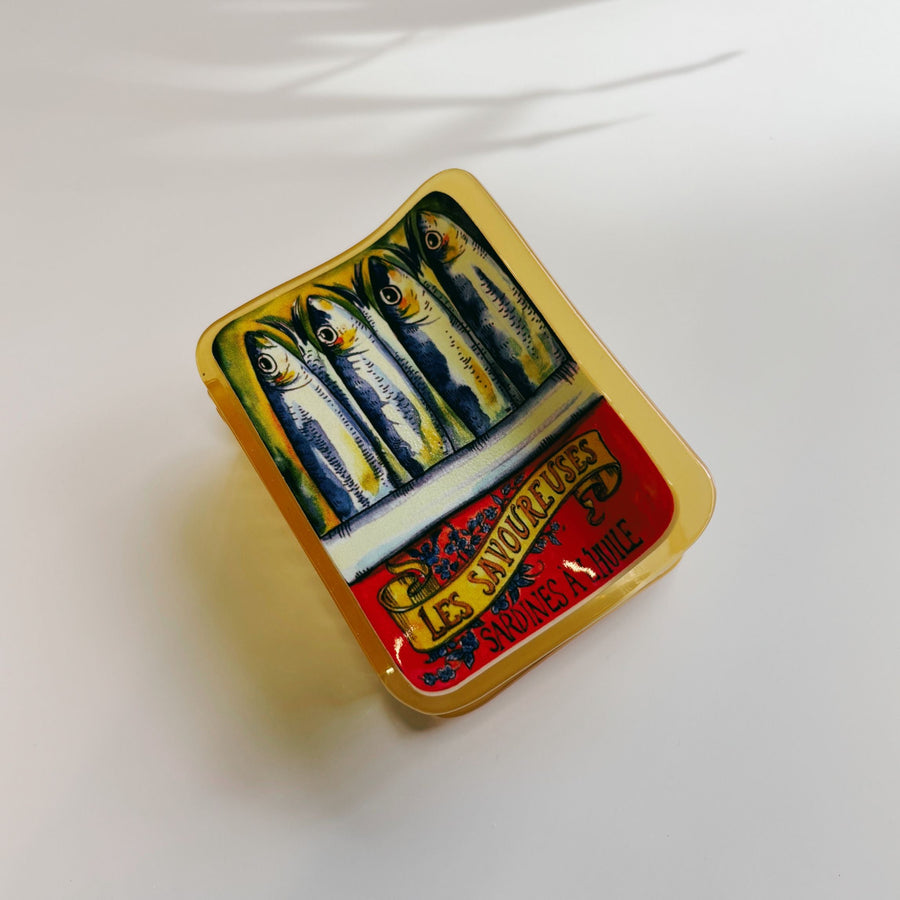 Velvet Claws Tinned Sardines Hair Clip